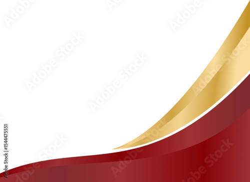 Modern Certficate Wave Corner
