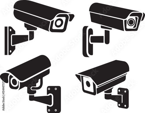 World Photography Day Camera Silhouette Vector