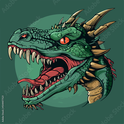 animal, fantasy, design, power, illustration, dragon, dragon illustration, art, beast, magical, monster, abstract, asian, cool, business, website, graphic, vector, dark, legendary, house, concept, 