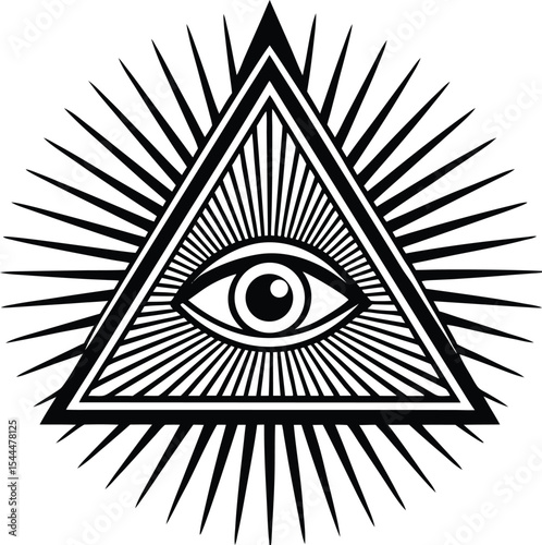 All-Seeing Eye Symbol Illuminati, Freemasonry, and Esoteric Meaning