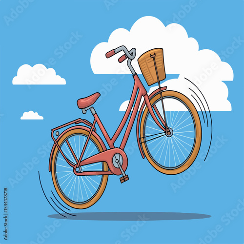 sport, wheel, illustration, vector, vehicle, ride, cycle, bicycle, transport, design, bike, activity, biking, race, cyclist, jump, extreme, mountain, transportation, black, modern, speed, delivery, 