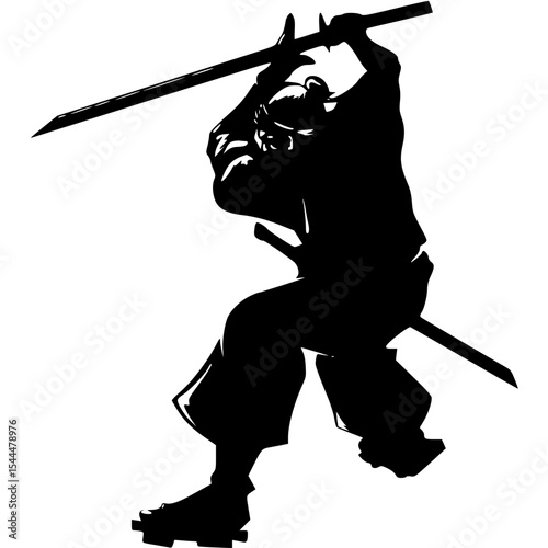 warrior with sword