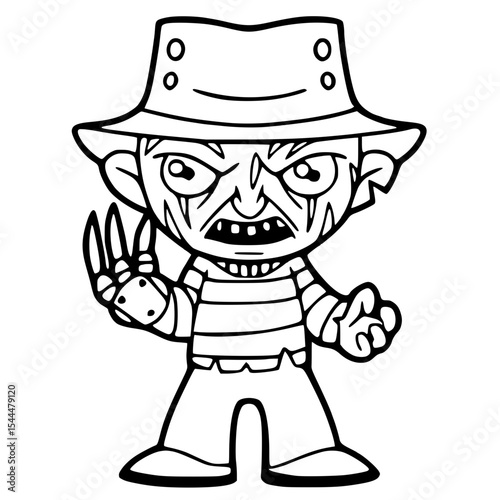 cartoon illustration of a pirate