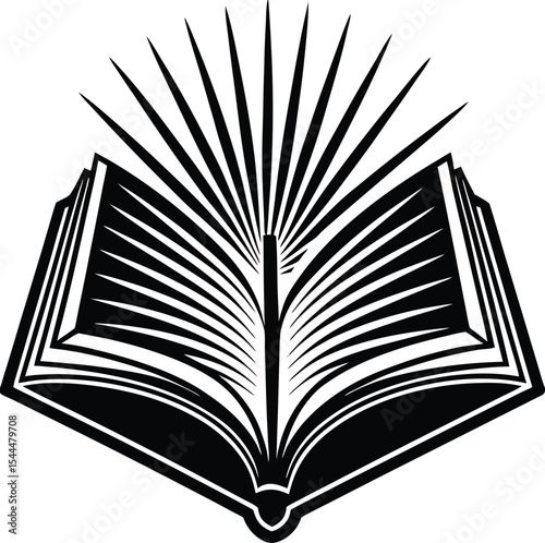 open-book-with-radiating-light-lines-drawn-in-blac (1).eps