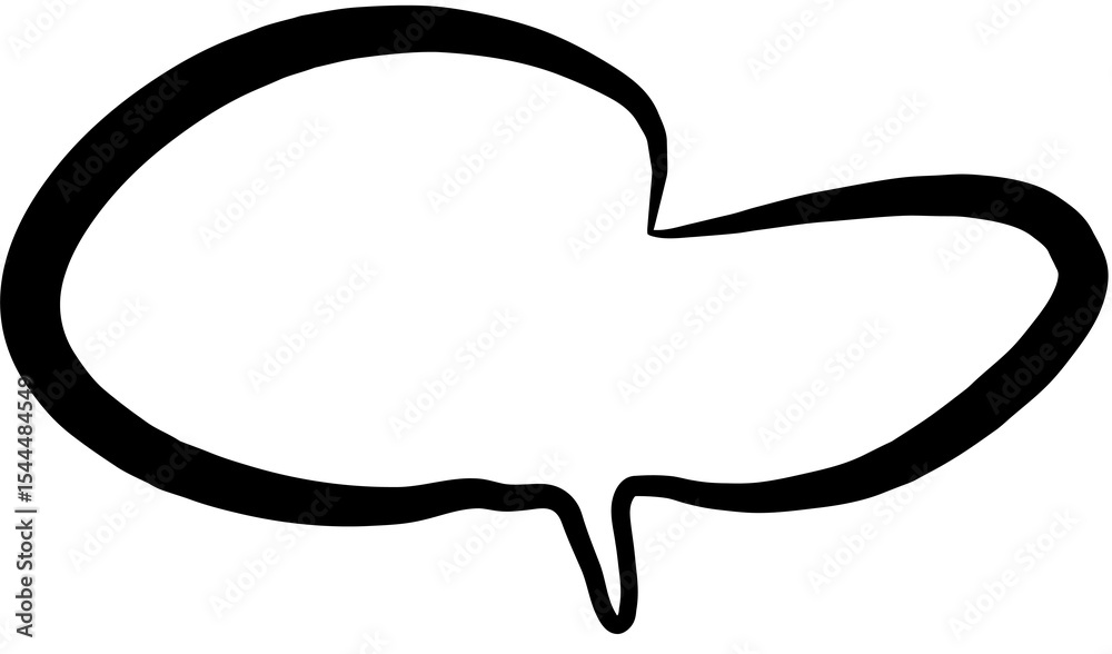 Obraz premium Speech bubble text, chat, talk, comic