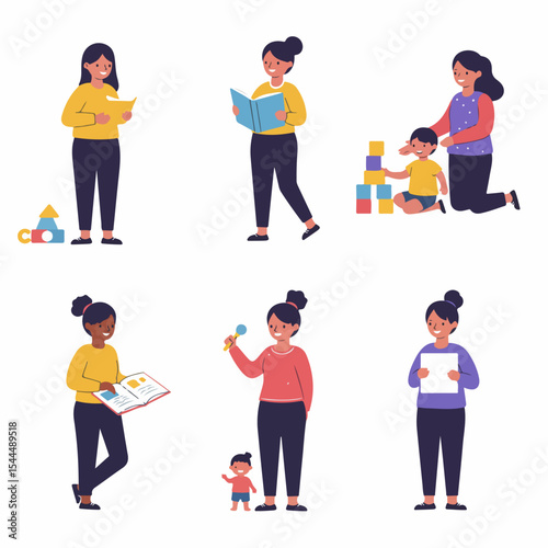 Childcare and Early Childhood Education Activities Set