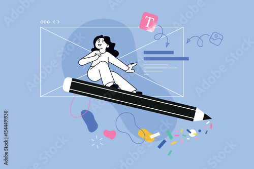 Abstract blue design with geometric shapes and lines ideal for backgrounds branding and modern presentations