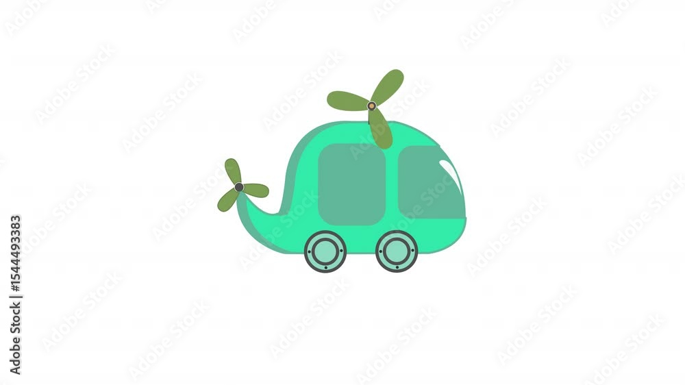Helicoptero Animado