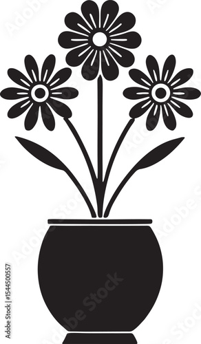 flower in pot
