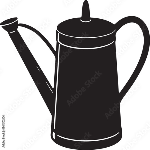 old watering can
