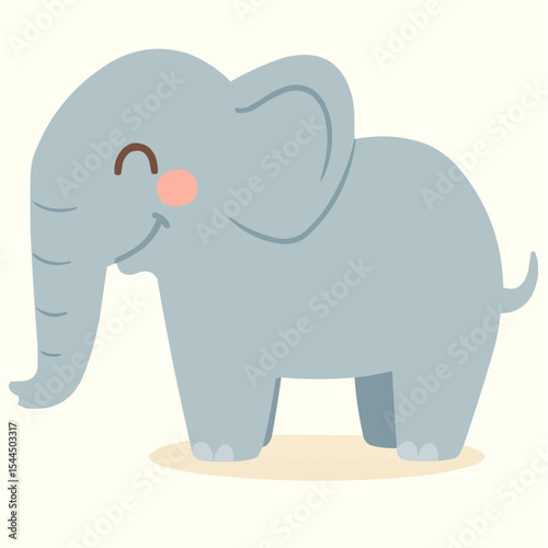 Elephant vector illustration.
