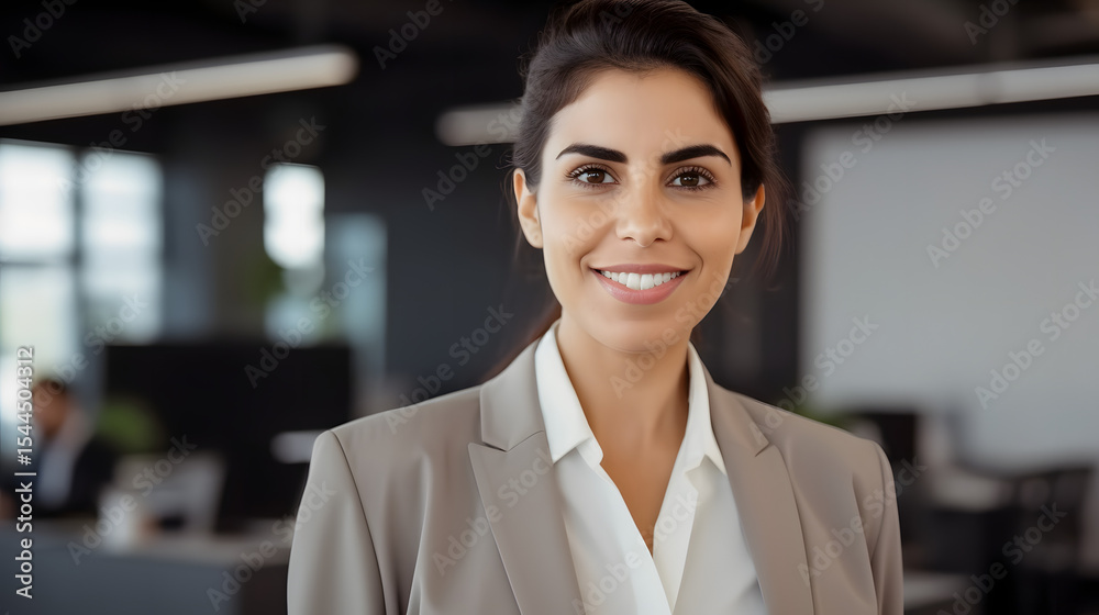 Fototapeta premium portrait of a businesswoman