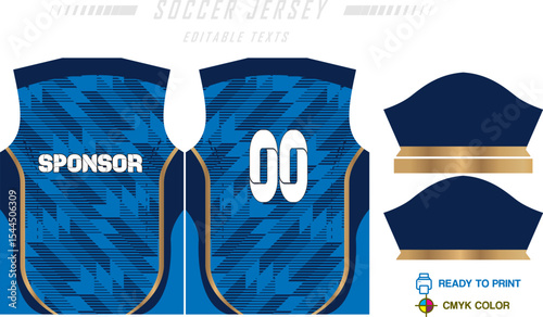 Soccer jersey pattern design background for soccer kit, football kit, bicycle, e-sport, basketball, t-shirt mockup template. Fabric pattern. Abstract background. Vector Illustration. 