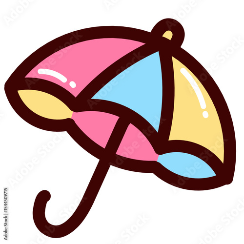 Colorful umbrella
