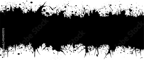 Vector abstract style street brush art background