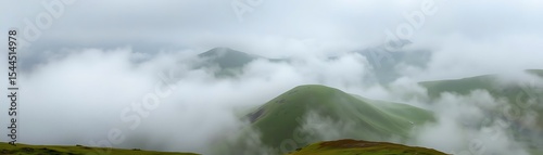 Misty Scottish Highlands