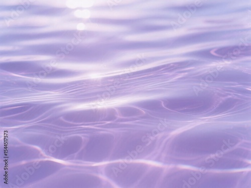 Purple Rippling Water
