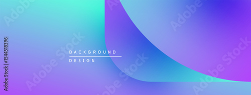 Abstract gradient background. Blue, purple hues blend smoothly. Minimalist design with text overlay background design. Modern aesthetic.