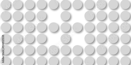 Grey tiles wall. round marble textures, ball tiles. Top view pavement circle block gray texture with seamless patterns floor background. Air Bubble wrap texture background. Textured Background.
