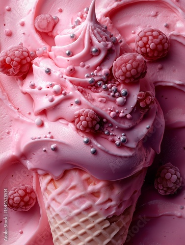 Texture, ice cream texture, light pink, soft tones, super realistic pictures, fresh style, illustration style,