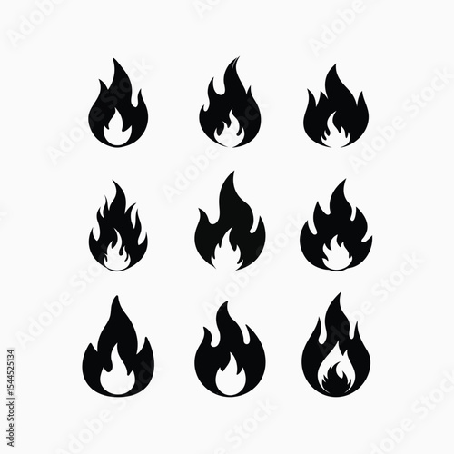 ire flame icon fully editable vector template