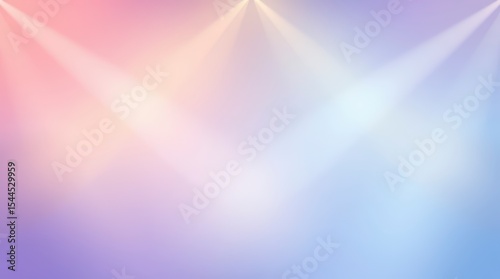 Pastel Gradient with Light Beams