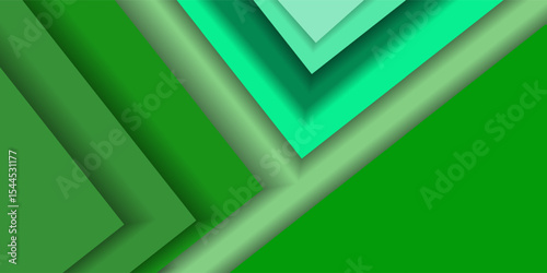 Turquoise Green and Black background vector overlapping on dark space for background design, eps10