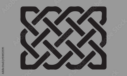 chinese new year 2026 .2027' silhouette, icon, vector, celtic, ornament, knot, illustration, black, pattern, intricate, outline, tattoo, geometric, irish, art, element, decoration, design, symbol, anc
