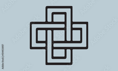 vector illustration of a tablet pc silhouette, icon, vector, celtic, ornament, knot, illustration, black, pattern, intricate, outline, tattoo, geometric, irish, art, element, decoration, design, symbo