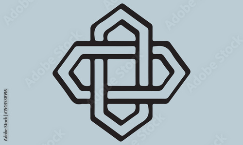 vector illustration of a symbol of peace symbol silhouette, icon, vector, celtic, ornament, knot, illustration, black, pattern, intricate, outline, tattoo, geometric, irish, art, element, decoration, 