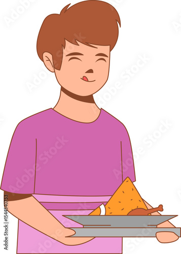 Daily Activity Illustration