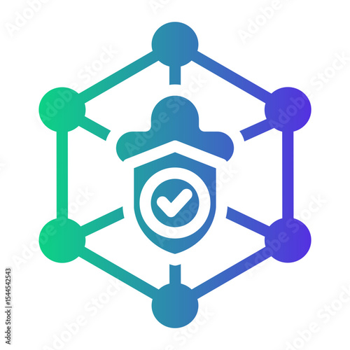 security Gradient icon