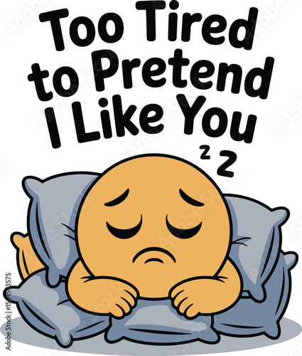 Exhausted Emoji Relatable Tiredness  Social Fatigue