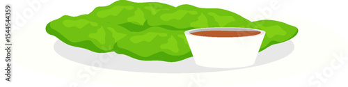 Indonesian Food Illustration