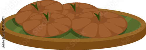 Indonesian Food Illustration
