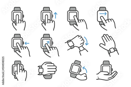 Smartwatch gesture controls guide: swipes and taps explained