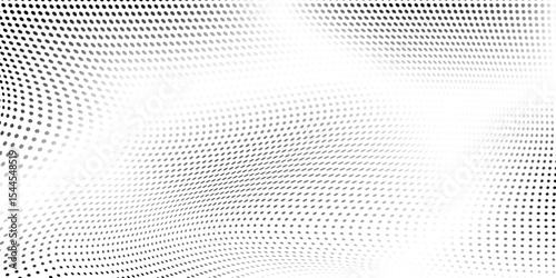Simple dotted halftone gradient texture. Vanishing polka dot background. Repeating dots background abstract design simple