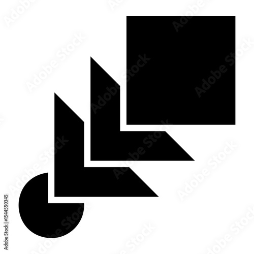 abstract Solid icon