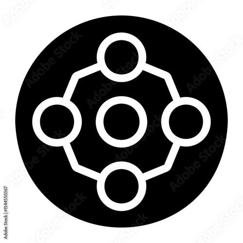 abstract Solid icon