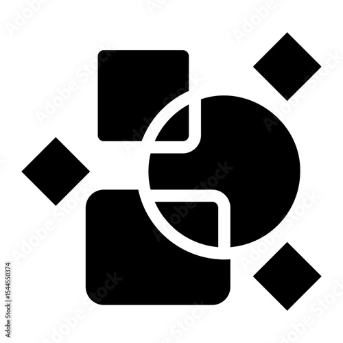 abstract Solid icon