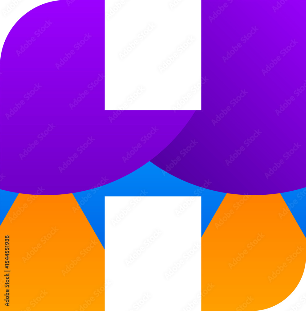 Fototapeta premium Modern Alphabet