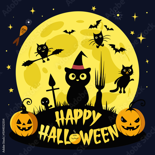 halloween vector illustration