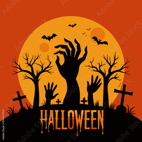 halloween night background