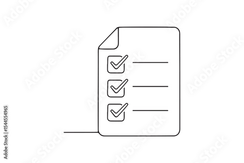 Guidelines continuous one line drawing minimalism design