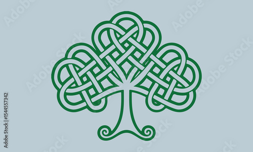 christmas tree ornament black and white, crest, heritage, infinite, infinity, luck, medieval, minimal, monochrome, print, soul, spirit, triangle, unity, youth, cultural, endless, eternal, ireland, nod