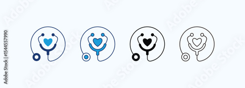 Medical Aid Icon Set Multiple Style Collection