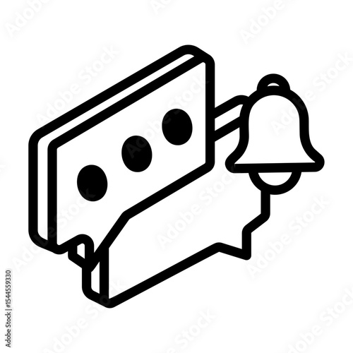 notification Line Icon
