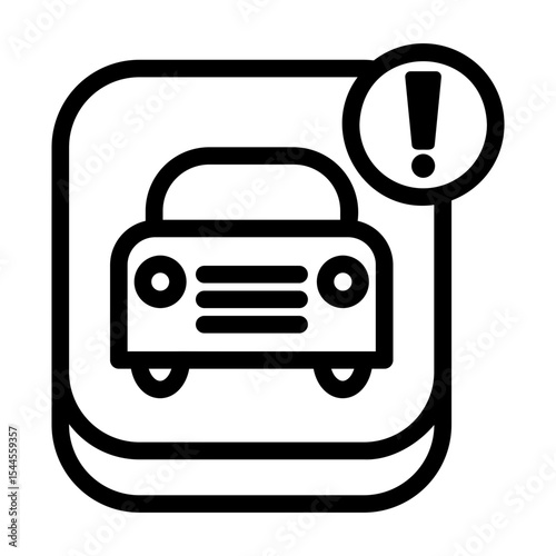 notification Line Icon
