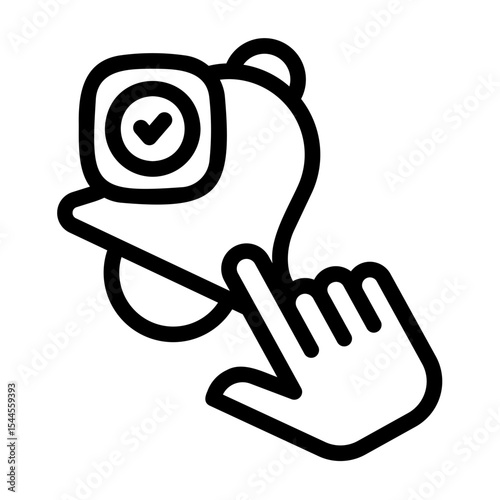 notification Line Icon