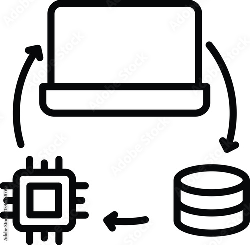 Data At The Edge Icon 